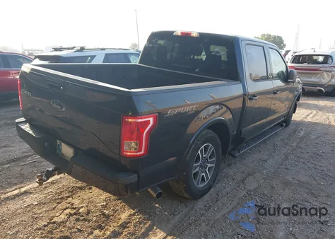 2016 Ford F150 Supercrew из США, поврежденный, VIN 1FTEW1EP9GFC74191